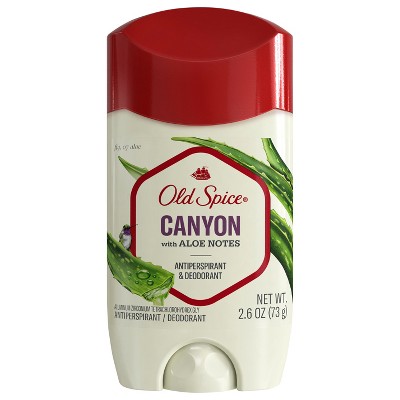 Old Spice Men's Antiperspirant & Deodorant Canyon with Aloe, 2.26oz