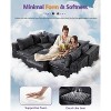 4-8 Seater Modular Cloud Sectional Sofa, U-Shape Chenille Couch, Deep Memory Foam Couch, No Assembly Required - 2 of 4