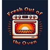 "Fresh Out Of The Oven" Youth Crew Neck Short Sleeve Tee - 2 of 2