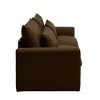 NicBex 86.6 Inch Corduroy Sofa Couch 2-Seater Sofa with Armrests for Living Room,Apartment,Bedroom - 4 of 4