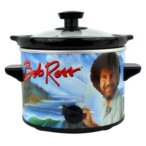 Uncanny Brands - Bob Ross 2qt Slow Cooker - 1 of 4