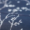 Chanasya 2pk Sakura Cherry Tree Print Room Darkening Window Curtain Panels - Set of 2 - 4 of 4
