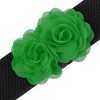 INSPIRE CHIC Women's Elastic Wide Double-Flower Stretch Corset Waist Belt 1 Pc - 2 of 4