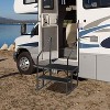 COZONY RV Steps with Handrail, 2/3/4/5 Step Portable Stairs, Anti-Slip, 660 lbs Capacity, Heavy Duty Ladder for Camper, Hot Tub, Trailer, Outdoor - 3 of 4