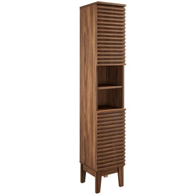 Modway Render Tall Narrow Bathroom Storage Tower