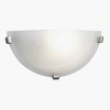 Access Lighting Mona 1 - Light Wall Light in  Brushed Steel - 2 of 3