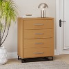 GDFStudio Borah Contemporary Faux Wood 4 Drawer Dresser - 2 of 4