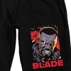 Blade Marvel Universe Publishing Art Archive Men's Black Sleep Pajama Shorts - image 2 of 4