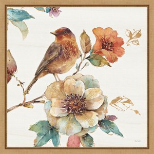 Amanti Art Spiced Nature II Soft White by Lisa Audit Canvas Wall Art Print Framed 16-in. x 16-in. - 1 of 4