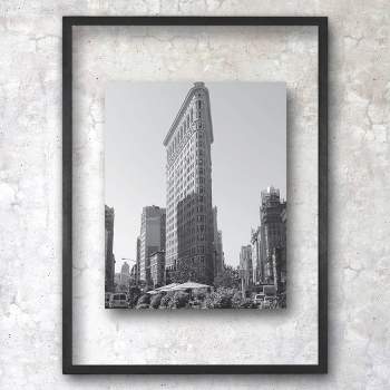15.5" x 11.5" Float Thin Metal Gallery Frame Black - Project 62™