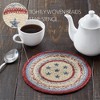 Celebration Jute Trivet 8 - 3 of 4