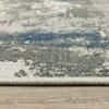Oriental Weavers Torrey 140H1 Light Grey/ Blue Indoor/Outdoor Area Rug - 3'3" x 5' - 3 of 4