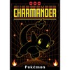 Juniors Womens Pokemon Charmander Retro Grid T-Shirt - 2 of 4