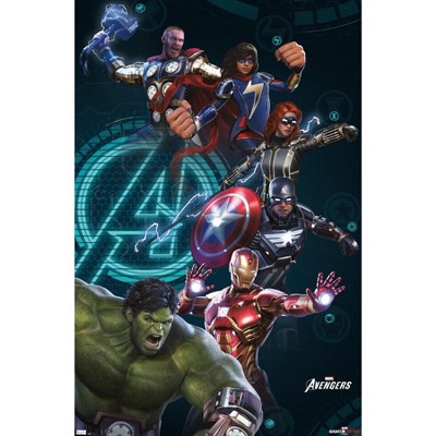 Trends International Marvel Comics Avengers #70 Framed Wall Poster ...