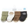 Hudson Baby Infant Boy Cotton Rich Newborn and Terry Socks, Brave Lion - 2 of 4