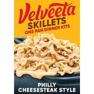 Velveeta Cheesy Skillets Dinner Kit Philly Cheesesteak Style, Box, 12.2 oz Pack of 4 - 1 of 4