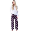 Dreamworks Trolls Movie Women's Poppy Super Soft Loungewear Pajama Pants Black - 2 of 4