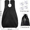 Beard Bib Beard Apron,Beard Trimming Catcher Bib Gifts for Men Dad Fathers Day - 2 of 4