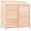 VidaXL Garden Shed 40.2"x20.5"x44.1" Solid Wood Fir - 2 of 4