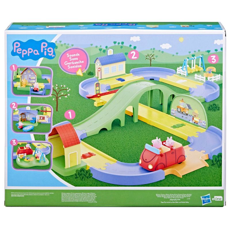 Peppa Pig All Around Peppa&#39;s Town Set with Adjustable Track, 5 of 17