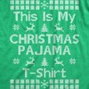 Womens This Is My Christmas Pajama T Shirt Funny Cozy Xmas PJs Tee For Ladies - Crazy Dog Women's T Shirt - 2 of 4