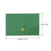 Unique Bargains Blank Paper Mini Vintage DIY Greeting Card Envelope 12 Pcs - 2 of 4