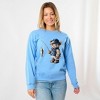 Simply Sage Market Women's Graphic Sweatshirt Teddy Bear Fisherman - 2 of 4