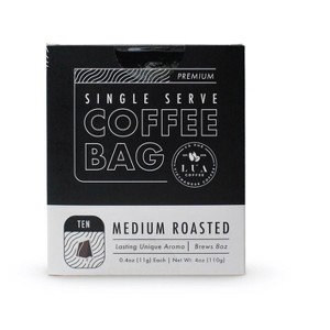 Lua Coffee Premium Blend - Single Serve T-bag Style Coffee - 10 Pouches Per Box - 1 of 4