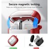 SURITCH for Samsung Galaxy Buds 3 Pro/Galaxy Buds 3 Case, Magnetic Bumper Cases, Shockproof Protective Covers with Carabiner & Cleaning Kit - 3 of 3