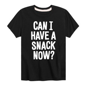 Boys' - Instant Message - Can I Have A Snack Now Short Sleeve Graphic T-Shirt - 1 of 4