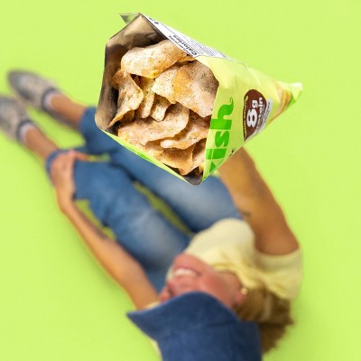 Snackish Pickle Punch Potato Crisps - 5oz