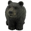 Classic Home and Garden Cement Buddies Indoor/Outdoor Planter with Drainage Hole, Bear, Dark Brown, 7" - 4 of 4