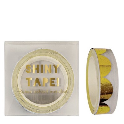 Meri Meri Gold Scallop Foil Tape