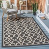 Courtyard Eeaufort CY6071 UV & Stain Resistant Non-Shedding Power Loomed Indoor/Outdoor Rugs - Safavieh - 2 of 4