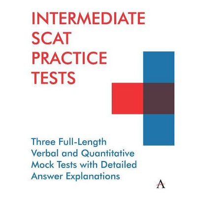 Intermediate Scat Practice Tests - (Anthem Learning Scat(tm) Test Prep) by  Anthem Press (Paperback)