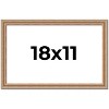 PosterPalooza | Deco Brown Picture Frame - UV Acrylic, Backing Board, Hanging Hardware Included - 2 of 4