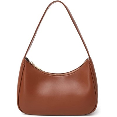 BEAFUP Women's Shoulder Bag, Cute Tote Handbag Mini Clutch Purse with Zipper Closure - PU Leather Crossbody Bag for Daily Use