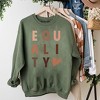 Simply Sage Market Women's Graphic Sweatshirt Equality Heart - 3 of 3