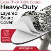Bartnelli Pro Luxury Extra-Wide Ironing Board 51x19”, Steam Iron Rest, Adjustable Height, Original Stable & Durable Premium Ironing Board - 2 of 4