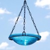 Achla Designs 3" Reflective Crackle Glass Birdbath Bowl - 2 of 3