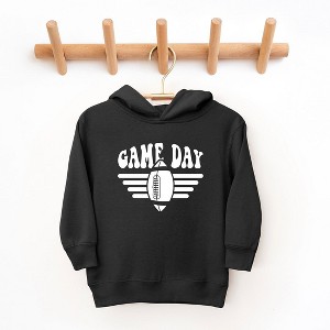 The Juniper Shop Football Game Day Stripes Toddler Graphic Hoodie - 1 of 3