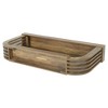 Resenkos Mid - Century Modern Wooden Console Table, U - Shaped Entryway Sofa Side Table Brown - 4 of 4