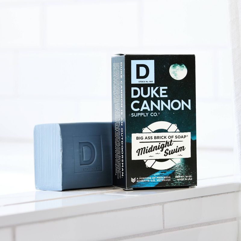 Duke Cannon Supply Co. Midnight Swim Big Brick of Soap for Men - 10oz, 5 of 10