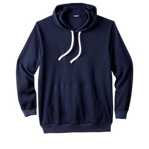 KingSize Men's Big & Tall Tall Waffle-Knit Thermal Hoodie - 1 of 4