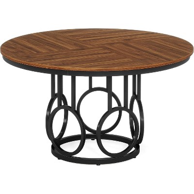 Tribesigns 47-Inch Round Dining Table for 4-6 People