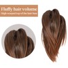 Alilang Claw On Ponytail Synthetic Hair Clip In Hair s Hair Piece Ponytail Tail Hair For Women - 4 of 4