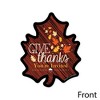 Big Dot of Happiness Give Thanks - Shaped Fill-in Invitations - Thanksgiving Party Invitation Cards with Envelopes - Set of 12 - 3 of 4