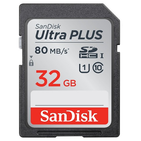 Sandisk Ultra Plus 32gb Sd Memory Card Target