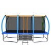 Jump Into Fun 10X16FT Outdoor Yard Trampolines Rectangle Recreational Trampoline With Net and Ladder For Children and Adults - 3 of 4
