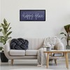 Stupell Industries Welcome Happy Place Black Framed Giclee Art - 2 of 4